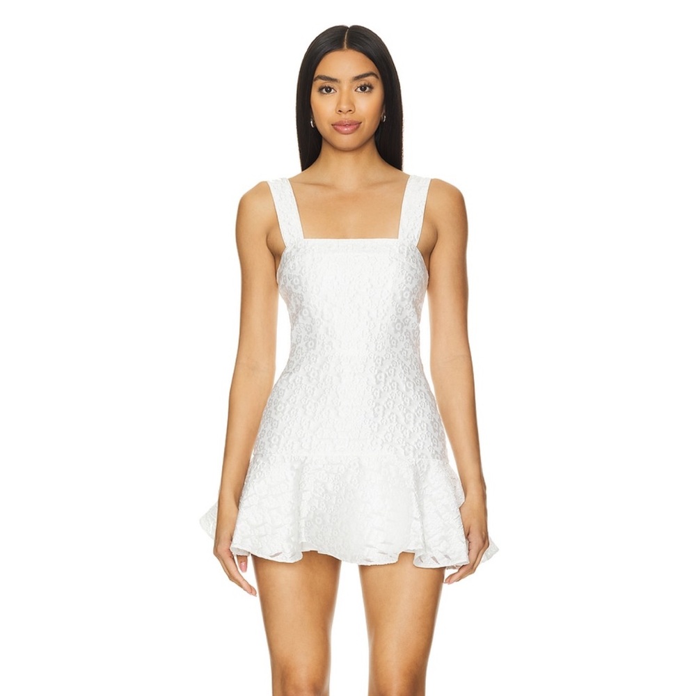 Amanda Uprichard Annalise Dress in Ivory